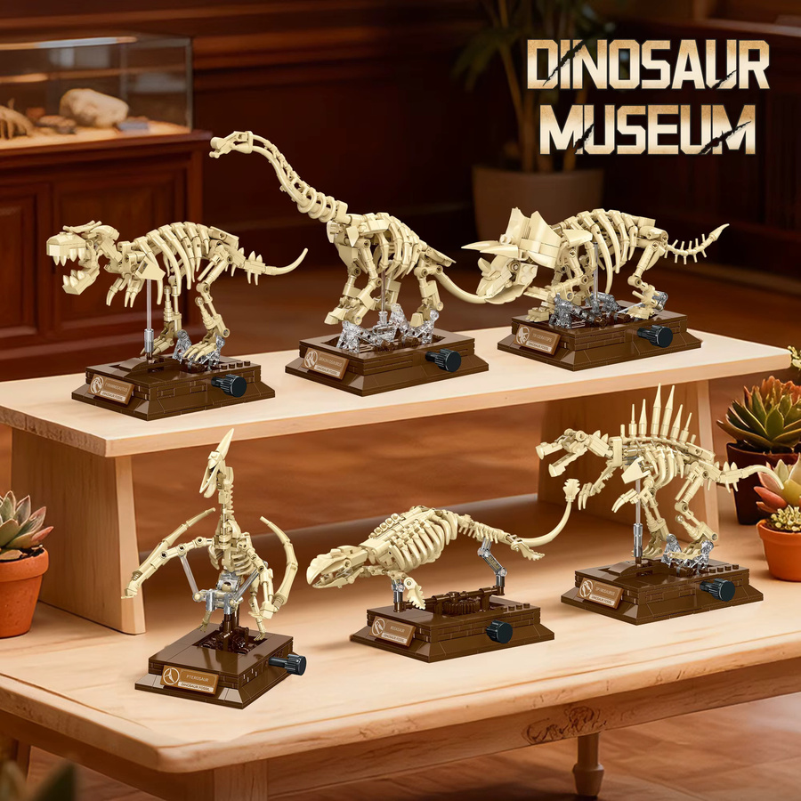JAKI Dinosaurier-Fossil-Bausteine, Dinosaurier, Kunststoff - Bild 2