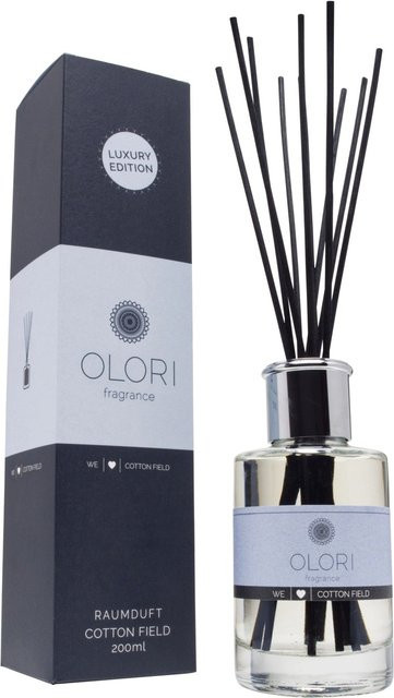 Olori Raumduft Cotton Field Reed Diffuser White 200 ml - Bild 1