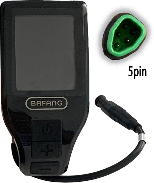 BAFANG DP C231 CAN Elektrofahrrad LCD-Display in Schwarz für E-Bike Conversion Kits - Bild 1