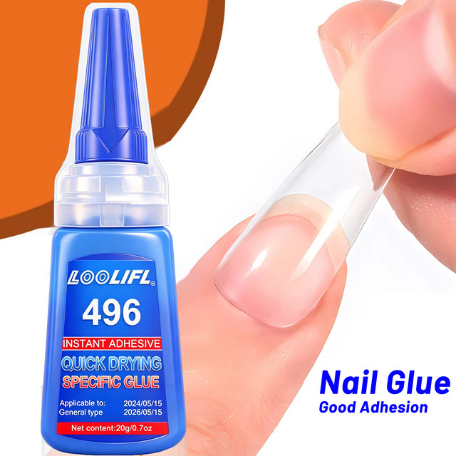 LOOLIFL Nagelkleber, 20g, schnelltrocknend - Bild 1