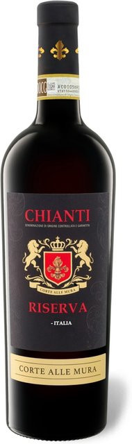 Corte alle Mura Chianti Riserva DOCG trocken Rotwein 2022 0,75 l - Bild 1