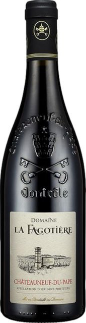 Domaine La Fagotière Rotwein Châteauneuf-du-Pape, Grenache Syrah Mourvèdre, trocken, 2022, Frankreich, 0,75 l - Bild 1