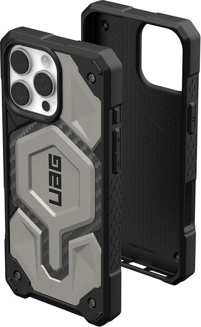 Urban Armor Gear Monarch Pro MagSafe-Hülle für Apple iPhone 16 Pro Max, Grau - Bild 1
