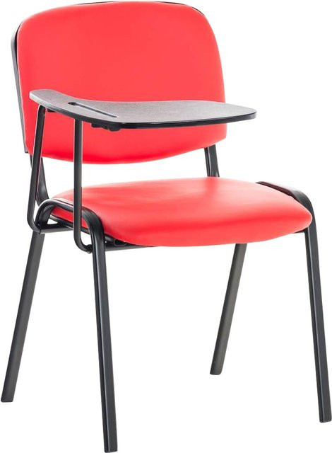 CLP Besucherstuhl KEN mit Klapptisch und Kunstlederbezug - Bild 1