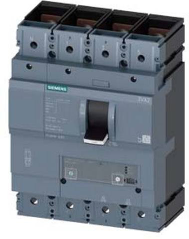 Siemens 3VA2450-6HK42-0AA0 Leistungsschalter in Grau mit einem Einstellbereich von 200 - 500A und einer maximalen Schaltspannung von 690 V/AC - Bild 1