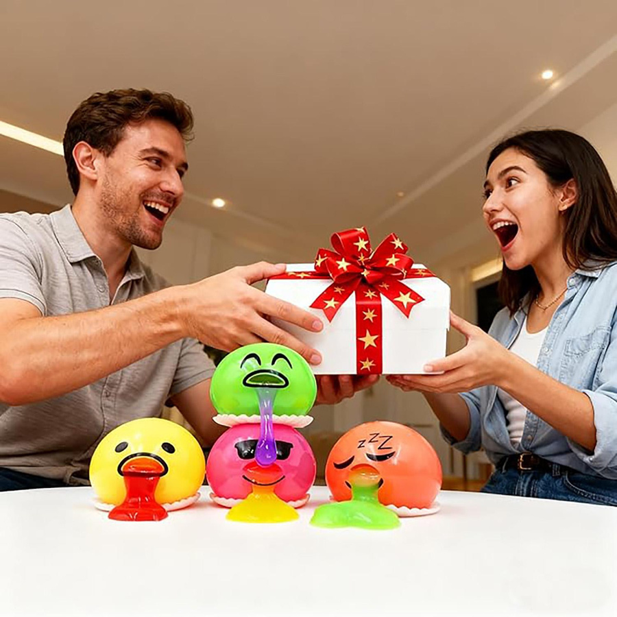 Linyi toy Ei Eigelb Streichspielzeug 4-teiliges Set - Bild 3