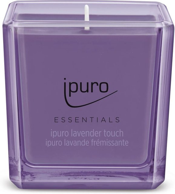 ipuro ESSENTIALS Duftkerze Lavender Touch 125g - Bild 1
