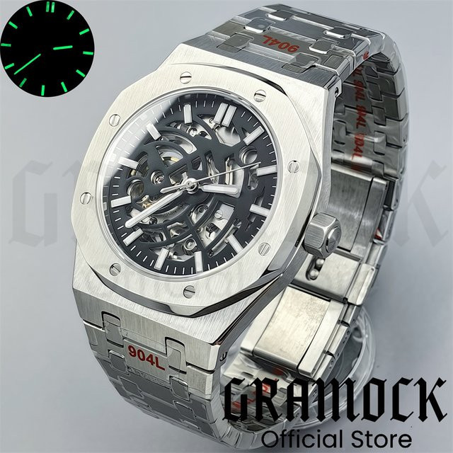 Gramock Armbanduhr, Automatik, Edelstahl, 41 mm, Herren - Bild 1