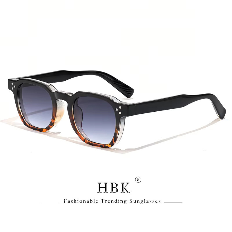 HBK Sonnenbrille Retro, Vollrand, Unisex, Kunststoff - Bild 2