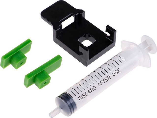 JTZTF 3-in-1 Tintenpatronen-Nachfüllset mit Gummipads und Spritzen-Werkzeugset in Mehrfarbig für Inkjet-Drucker - Bild 1