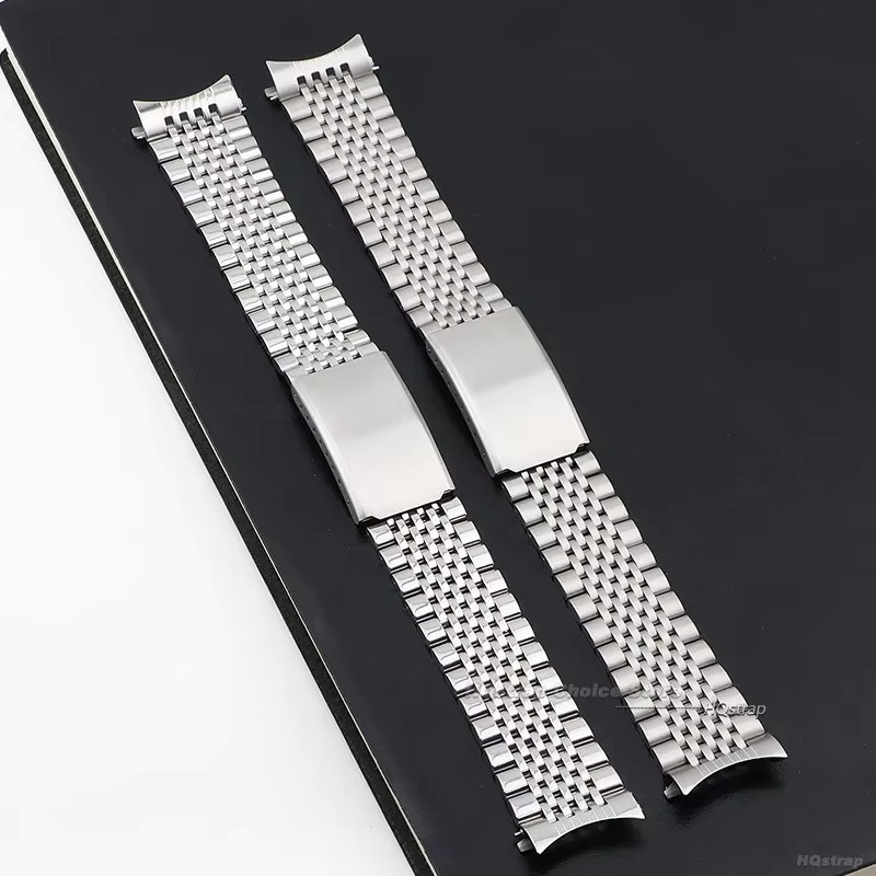 HQstrap Uhrenarmband Edelstahl, Silber, Herren - Bild 4