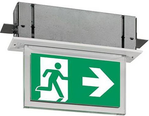 Eaton 40071354825 LED Fluchtweg-Notbeleuchtung in Weiß für den Einbau - Bild 1