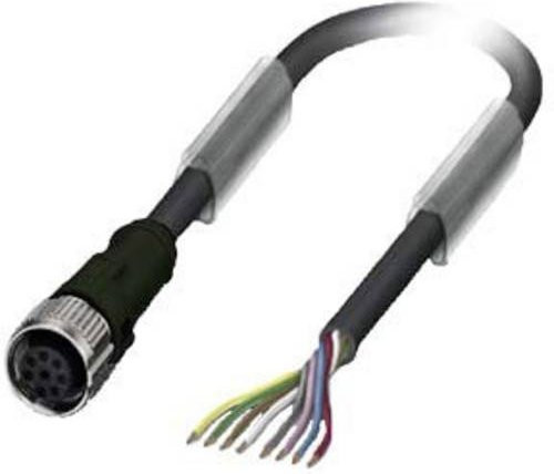 Siemens Anschlussleitung 3SX5601-2GA03 in Schwarz, 30 V, 2 A, Schutzart IP68 und IP69K - Bild 1