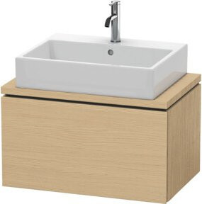 Duravit L-Cube Waschtischunterschrank in Beige, Wandmontage, mit 1 Auszug, B: 72 cm, T: 47,7 cm, H: 40 cm - Bild 1