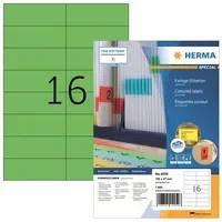 HERMA Universaletiketten aus Papier in Weiß, B x H: 105 x 37 mm - Bild 1