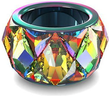 Swarovski Ring, Aluminium, Bunt, Damen - Bild 1