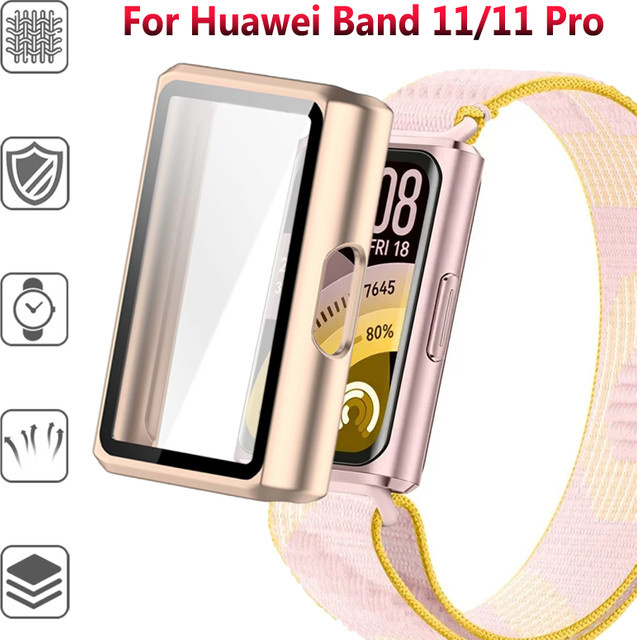 Huawei Band 11 Pro PC-Hülle, Displayschutzfolie, transparent - Bild 1