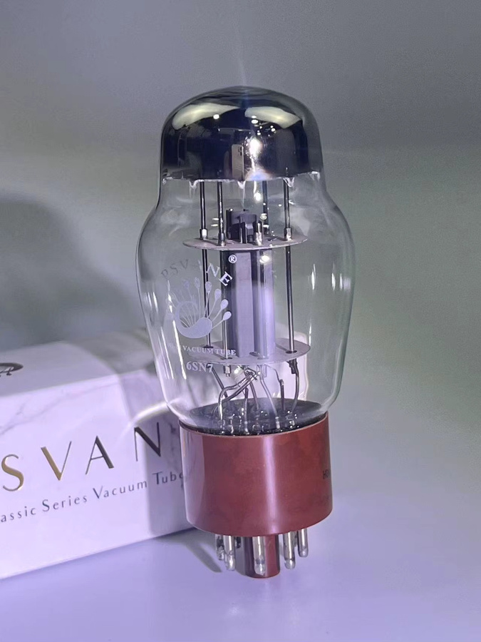 PSVANE Klassische 6SN7 Dual-Beam-Elektronenröhre für Hi-Fi-Audio-Geräte in Transparent - Bild 2
