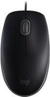 Logitech B110 Silent USB-A Optische Maus in Schwarz mit 1000 dpi - Bild 1
