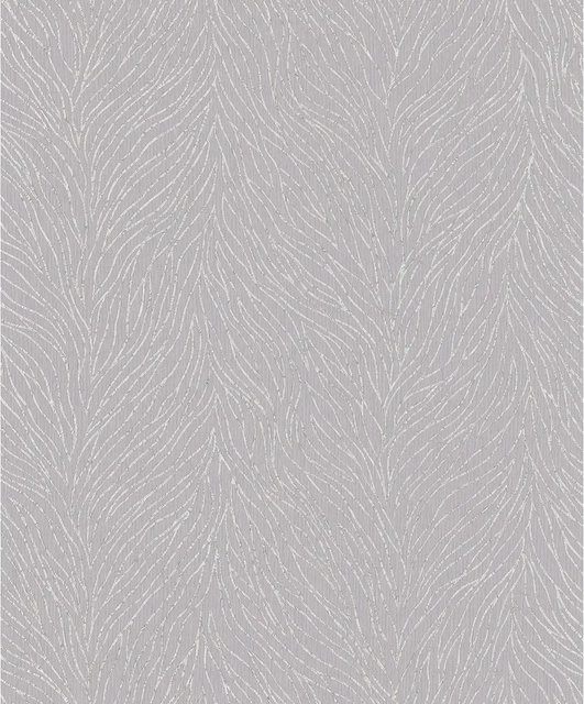 Marburg Vliestapete Floral Grafisch in Grau-Beige mit botanischem Design und FSC-Zertifizierung - Bild 1