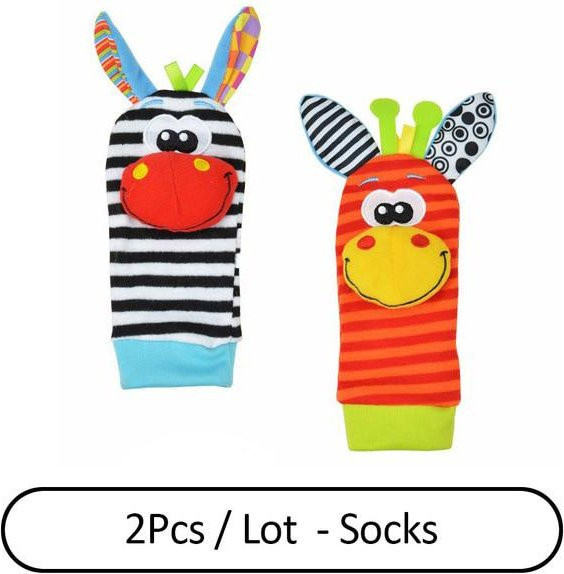 TouchCare Tier Rasseln Socken, Plüsch, ab 0 Jahre - Bild 1