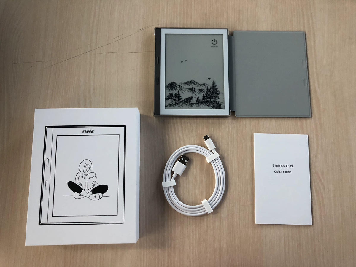 Boox E-Reader mit 6-Zoll E-Ink Display, Android 11, Quad-Core Prozessor, 1GB RAM, 32GB Speicher, WLAN, Grau - Bild 2