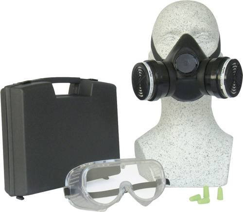 Ekastu PROFIL 166 440 Atemschutz Halbmasken-Set in Schwarz ohne Filter - Bild 1