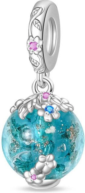 YIRAN Anhänger Charms, Bunter Schmetterling, Kupfer, Damen - Bild 1