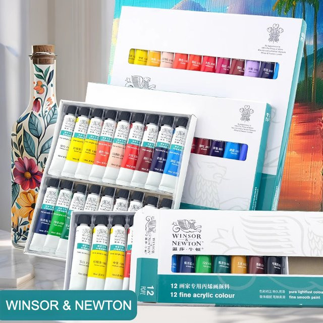 Winsor & Newton Acrylfarben-Set Multicolor für Textilmalerei und Graffiti - Bild 1