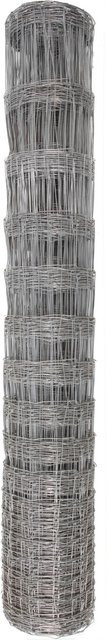 Crapal Knotengeflecht aus verzinktem Zink-Aluminium-Draht in Silber, Höhe: 170 cm, Länge: 50 m - Bild 1