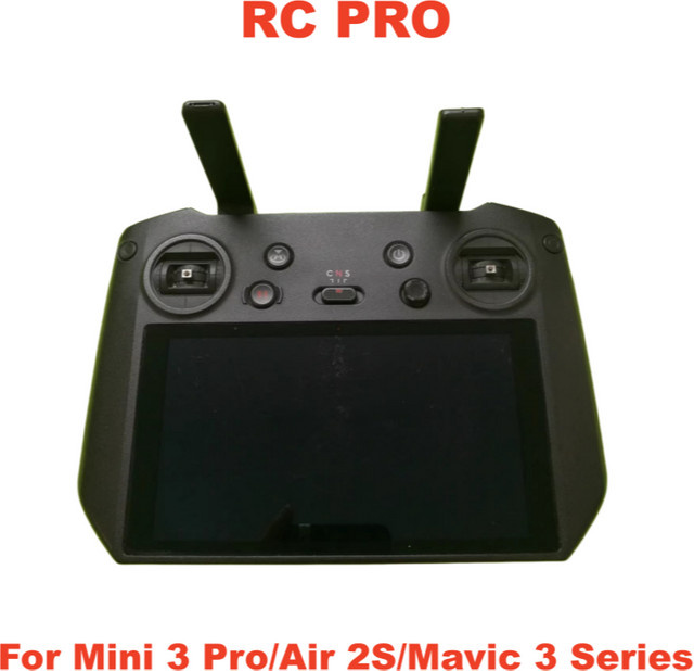 DJI RC Pro Fernbedienung mit 5,5 Zoll 1080p Display für Mini 3 Pro, Air 2S und Mavic 3 in Schwarz - Bild 1