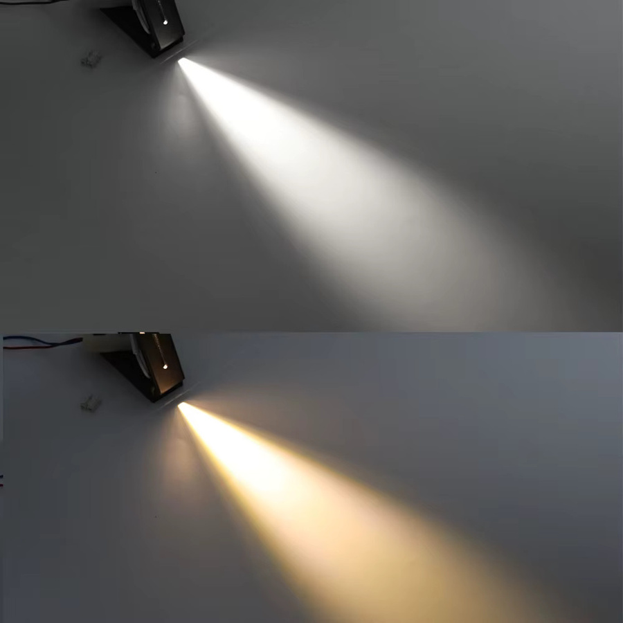WAAJEA LED Nacht-Wandleuchte mit PIR-Bewegungsmelder in Schwarz für Flur, Treppen und Stufen - Bild 3