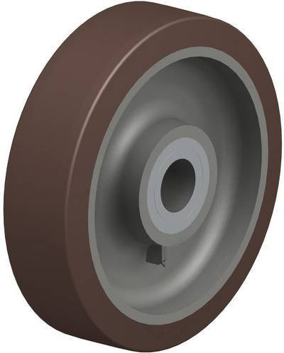 Blickle 761904GB 750/120K Schwerlast-Rad in Braun und Silber mit einem Durchmesser von 75 cm und einer Tragfähigkeit von 15000 kg - Bild 1