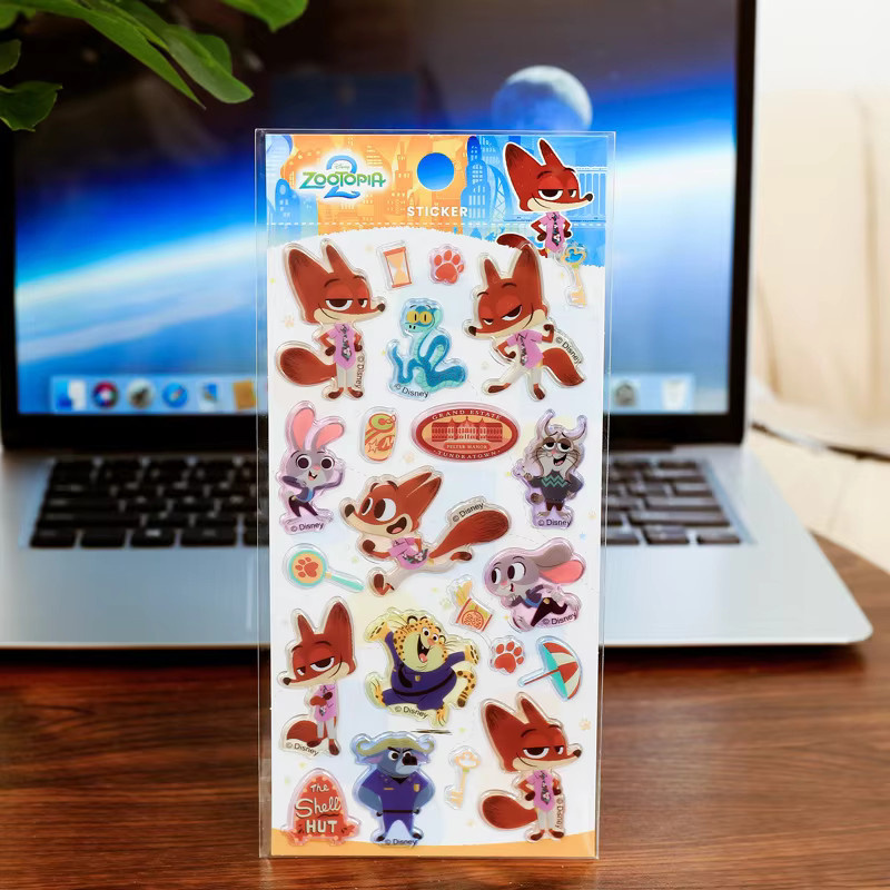 Disney Zootopia 2 Judy Gary Pawbert Glasur-Gelee-Kleber-Aufkleber, multicolor - Bild 5
