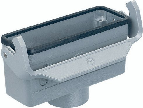 HARTING Kupplungsgehäuse aus Kunststoff in Grau, Artikelnummer 19 30 224 1752 - Bild 1