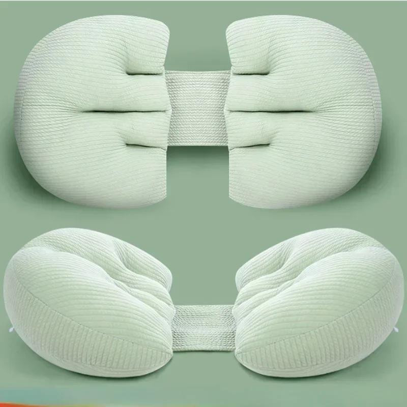 U-förmiges Schwangerschaftskissen von Household supplies MH als Bauch- und Seitenschlafstütze aus Polyester-Baumwolle - Bild 2