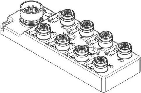 Molex 1202510055 Sensor/Aktorbox passiv - Bild 1