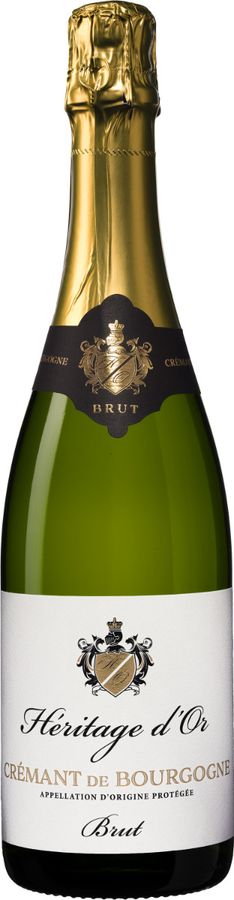 Héritage d’Or Crémant de Bourgogne Brut, Chardonnay/Gamay, Frankreich, 0,75 l - Bild 2