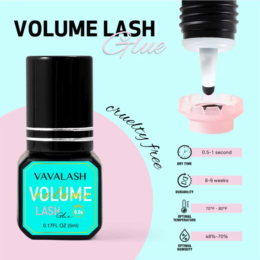 VAVALASH Wimpernkleber, 5 ml, schnell trocknend - Bild 4