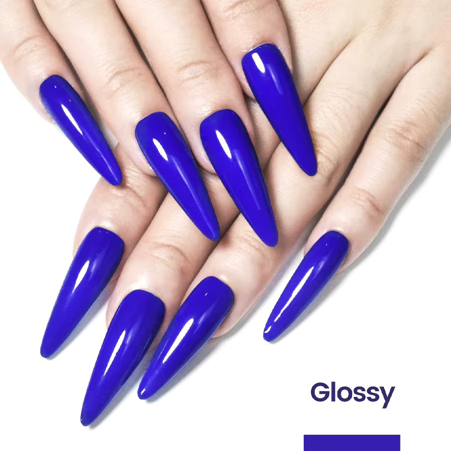 QAZIXU Nagellack-Gel, Klein Blue, Glänzend, 10 ml - Bild 3