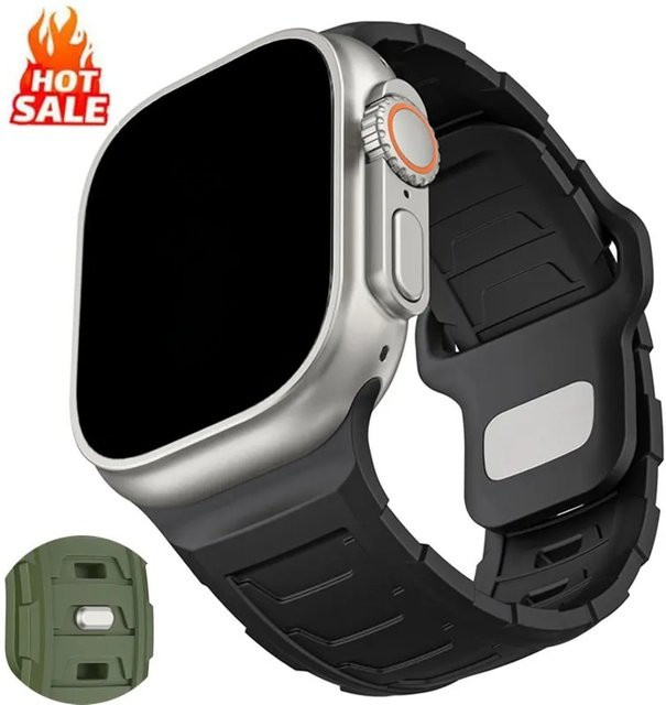 FancyWrist Silikonarmband, Schwarz, Unisex - Bild 1