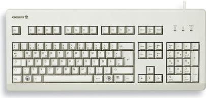Cherry Tastatur G80-3000 USB PS/2 Hellgrau QWERTY UK - Bild 1
