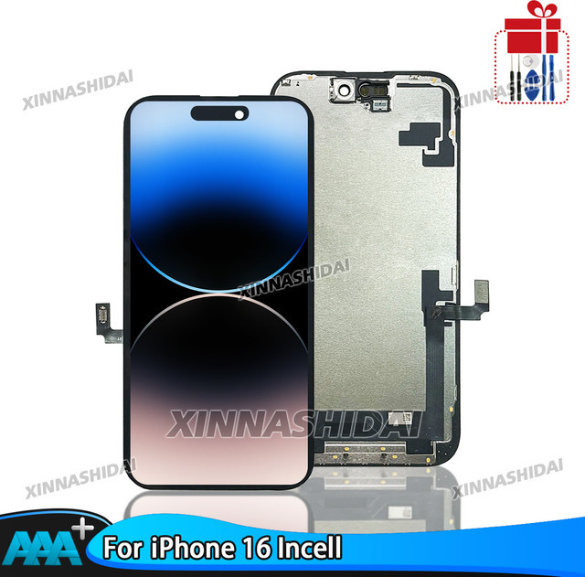 Apple iPhone 16 Ersatz Display LCD Bildschirm Digitizer Baugruppe Incell Qualität - Bild 1