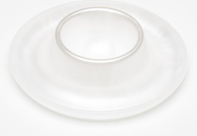 G.F. Heim Söhne Eierbecher aus Acrylglas in Weiß mit Perlmutt-Optik - Bild 1