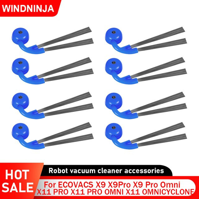 Ecovacs Seitenbürste in Blau für Deebot X9 Pro Omni, X11 Pro Omni und Cyclone Roboterstaubsauger Zubehör Ersatzteile - Bild 1