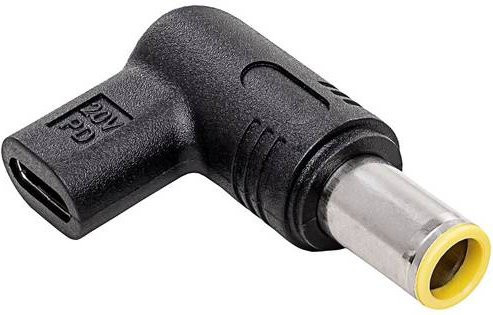 Akyga USB-C Adapter 100W 5A Schwarz - Bild 1