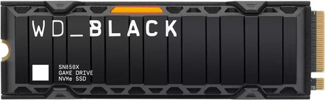 Western Digital WD_BLACK SN850X NVMe SSD, 2TB, M.2 2280, PCIe 4,0 x4, Schwarz - Bild 1