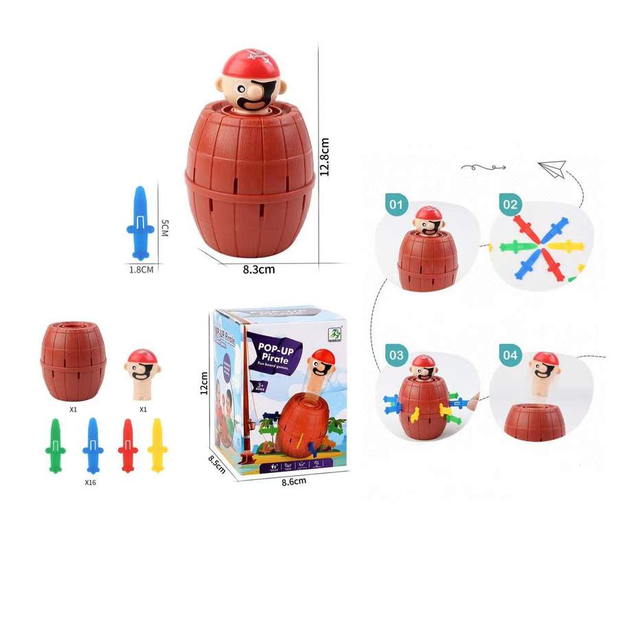 Linyi toy Pirat Brettspiel ab 3–6 Jahren - Bild 3
