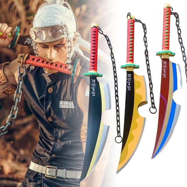 Bandai Demon Slayer Uzui Tengen Katana, Spielzeug, 80cm - Bild 1