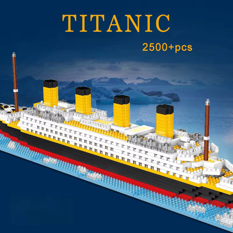 Yaafun Titanic Micro Brick Bausteine-Set, Fahrzeuge, Mehrfarbig - Bild 3